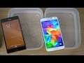 SONY Xperia Z3 vs. Samsung Galaxy S5 - Water.