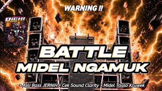 Download lagu DJ CEK SOUND FULL BASS TERBARU KHUSUS BATTLE VERSI MIDEL NGAMUK ANDALAN DICHI AUDIO  mp3