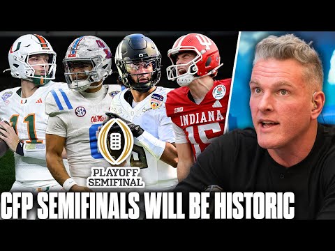 The College Football Semi Finals Are Set & Are Guaranteed To Be Historic | Pat McAfee Show