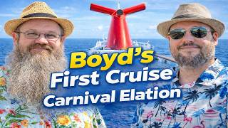 My First Cruise Ever! 🚢 Boyd Shares His Carnival Elation Experience | Interview with Levi