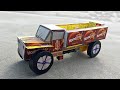 How To Make Matchbox Truck From DC Motor माचिस से ट्रक कैसे बना�