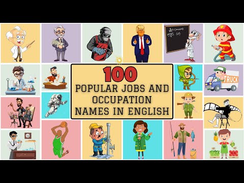 "100 Popular Jobs and Occupation Names in English: A Comprehensive List"