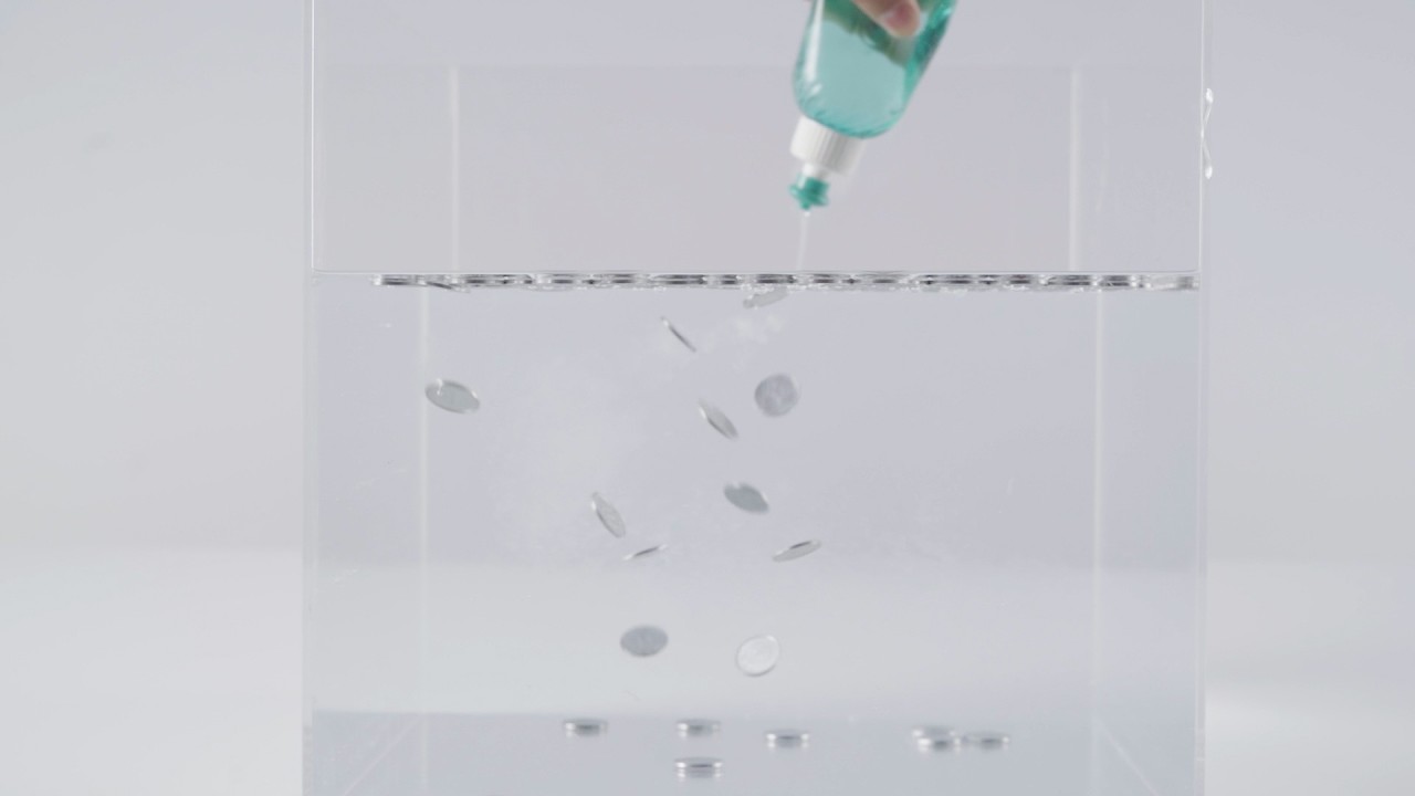 「120秒の科学」　＃12 表面張力「120 seconds of Science」＃12 Surface force