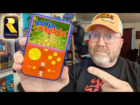 RARE Banjo-Kazooie Edition Super Pocket Features 14 games