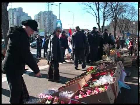 Uklonjeni nelegalni prodavci sa Vidikovačke i Bajloni pijace