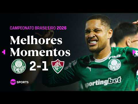 PALMEIRAS 2X1 FLUMINENSE | MELHORES MOMENTOS | BRASILEIRÃO 2026