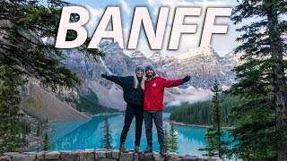 BANFF NATIONAL PARK Travel Guide - TOP THINGS TO SEE AND DO (Moraine Lake, Lake Louise, and MORE)