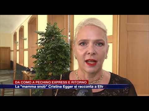 Etg - From Como to Beijing Express and Back. Cristina Egger talks to Etv.