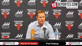 Fred Hoiberg Chicago Bulls 69-101 Oklahoma City Thunder