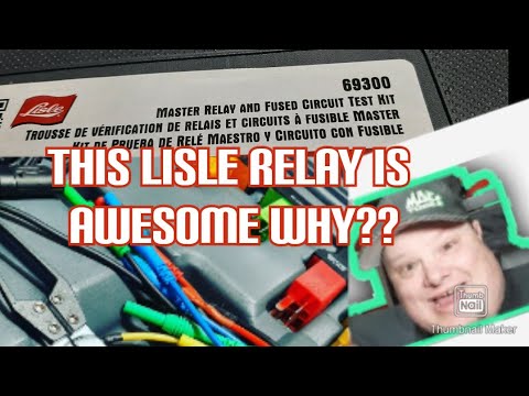 LISLE TOOLS 69300 USA MADE RELAY TESTER!!