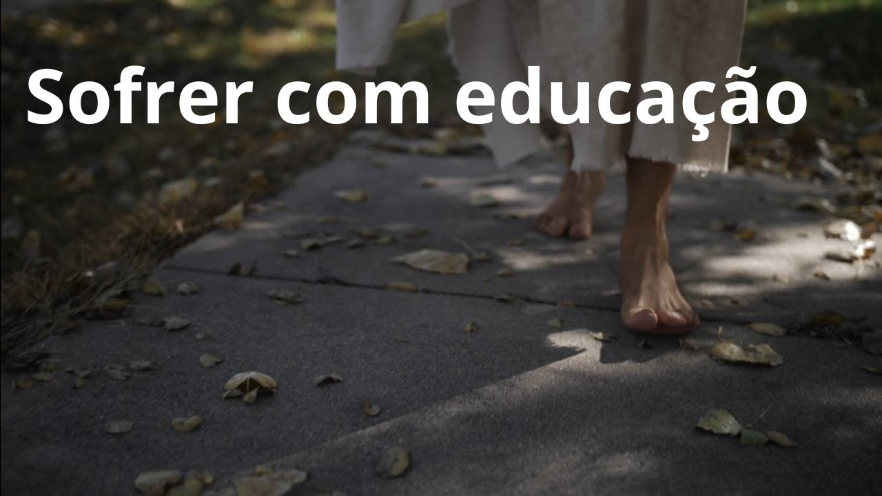 Sofrer com educação  - Momento Espírita