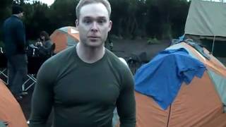 preview picture of video 'Red Deer Personal Trainer climbs Kilimanjaro - Day 1 Night'