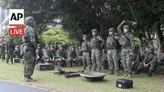 LIVE: Taiwan conducts its annual Han Kuang military drills