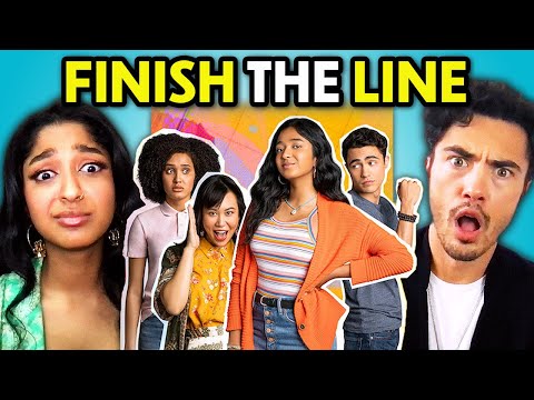 Can YOU Finish That Never Have I Ever Line? (ft. The Cast of Netflix’s Never Have I Ever) | React