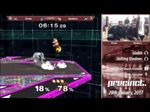 Precinct January - Phade (Marth) Vs. Maskless (Fox) Melee Losers R3