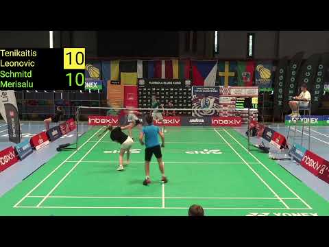 Yonex Latvia U17 2022, day 2 QF