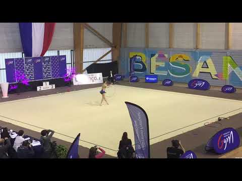 Laura Perra cerceau - Nat B 18 ans et + - France Besançon 2018