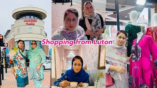 Me and Baji shopping from Luton Bury Park | ￼ new designer clothes | ک