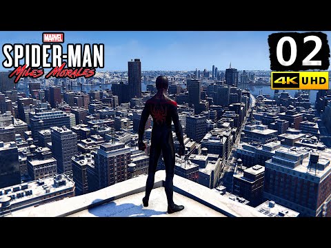 Spider-Man Miles Morales Gameplay Walkthrough Part 2 - PC 4K 60FPS No Commentary
