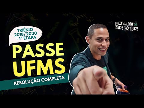 PASSE UFMS - 1ª Etapa (Triênio 2018-2020) | Prof. Rui Medeiros
