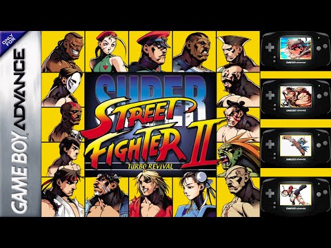 Super Street Fighter II Turbo Revival (GBA) Ryu (Grand Master Challenge!) Max Difficulty