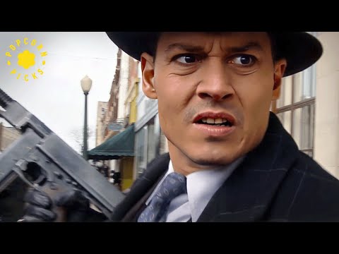 Bank Robbery Heist (Johnny Depp Scene) | Public Enemies
