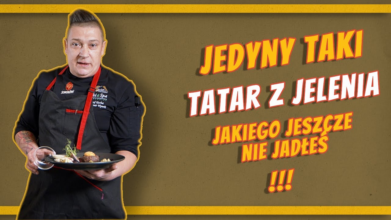 Kulinarne Piątki Odc.1 - Takiego TATARA jeszcze nie jadłeś❗️Tatar z Jelenia wędzony dymem z szyszki