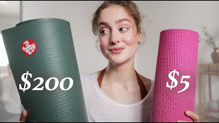 $5 VS $200 YOGA MAT / THE BEST YOGA MAT FOR YOU