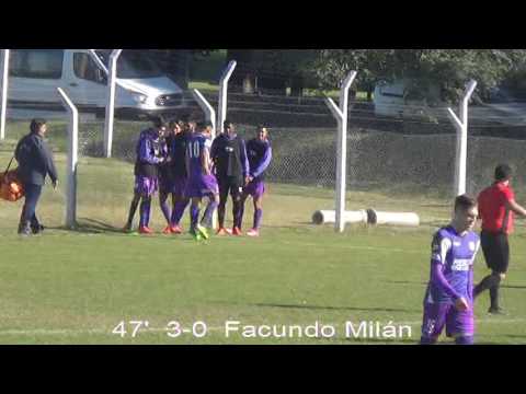 Sub 16 11° Fecha Torneo Apertura 2017 Defensor Sp 4 (F. Milán x3 y A. Moreira) - Bella Vista 0