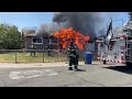 Firefighters Battle House Fire In South Sacramento