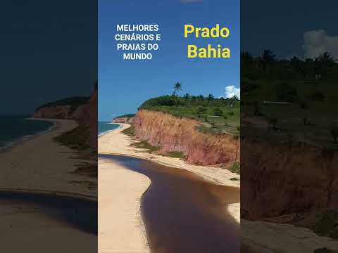 Melhores cenários e Praias do Mundo Prado Bahia Brasil