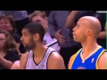 Timmy Is A G Tim Duncan Pushes Jefferson Then Stares Him Down For Hanging Out On Spurs