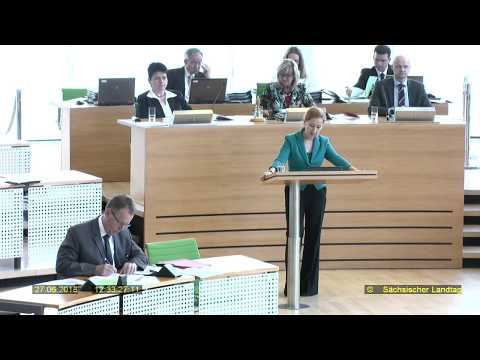 Juni 2018 - Franziska im Landtag zum Bericht der Staatsregierung zur Lage des sorbischen Volkes