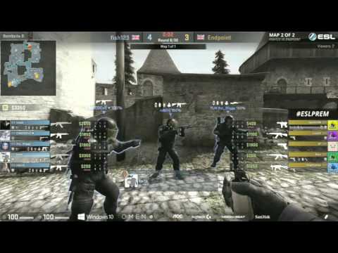 [UKCSGO] 13.02.2017 - Endpoint vs Fish123 @ ESL UK Premiership W5 Map 2