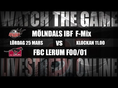F-Mix: Mölndals IBF F-MIX - FBC Lerum F00/01