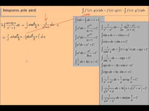 Formule, integrare prin parti (lic_prinparti3)