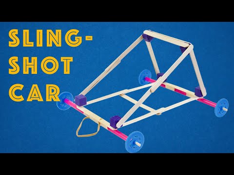Young Engineers: Slingshot Car - Easy and Fun DIY STEM Project for Kids