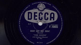 The Goons &#39;Eeh! Ah! Oh! Ooh!&#39; 78 rpm