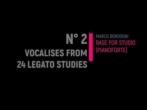 N°2 Vocalises (Marco Bordogni) - Base Studio for Trombone (with Pianoforte)