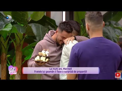 Casa Iubirii - MARINEL, SURPRIZA EMOTIONANTA DE LA FRATELE LUI GEAMAN! Fetele au ramas uimite!