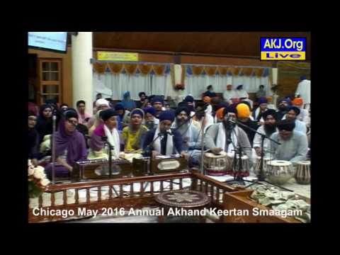 016 Chicago May 2016 Raensabaayee Keertan - B. Saaheb Kaur Jee