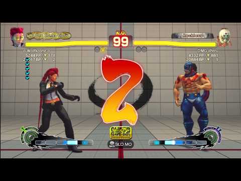 o Wolfkrone o [Viper] vs DMG iPeru [El fuerte] SSF4 Arcade Edition