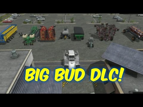 Farming Simulator 17---BIG BUD DLC-- FULL Tractors & Equipment Overview!