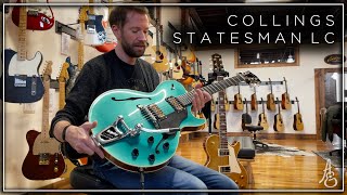 Video thumbnail for Collings Statesman LC in Sherwood Green by Artisan Guitars