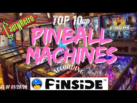 Top 10 Pinball Machines of All Time (According to Pinside User Reviews)