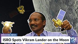 ISRO Spots Vikram Lander on the Moon