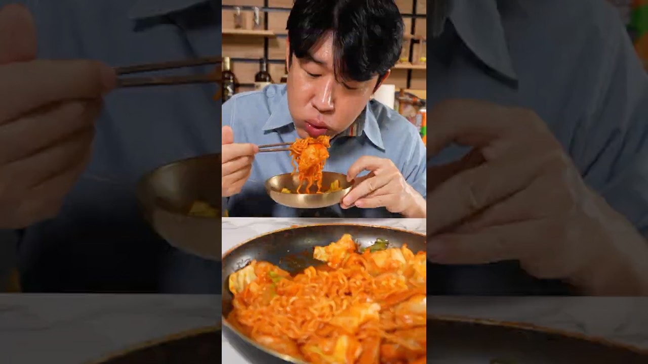 この組み合わせ、反則…ラッポッキ 🌶️🍜