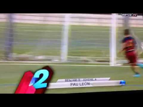 PAU LEON Benjamin FC.Barcelona