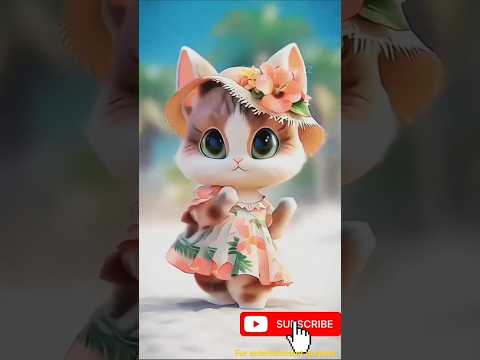 Cute cat Dancing #catshorts #cutecat #ai #shorts