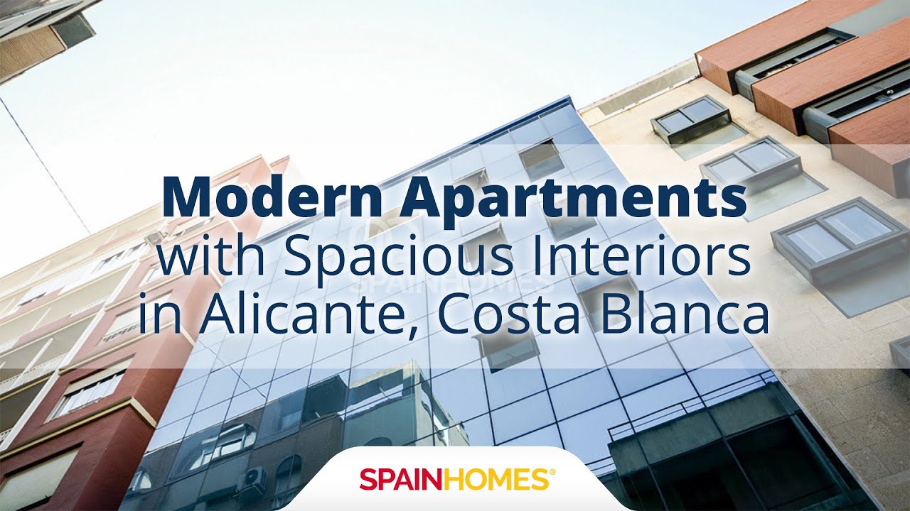 Modern Apartments with Spacious Interiors in Alicante, Costa Blanca
